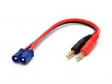 EC3 to 4mm Banana Plug Battery Charge Cable