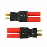 Male Deans to Female HXT 4.0 mm Connector Adapter