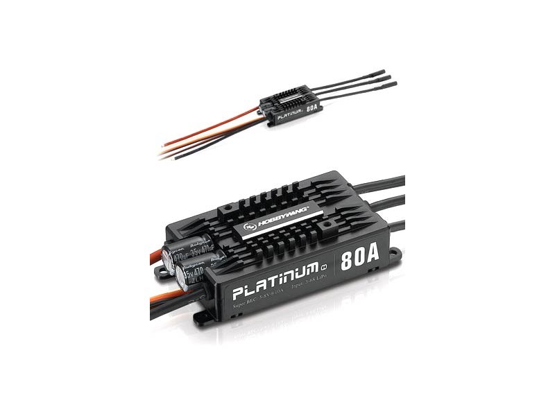 Platinum Pro V4 80A ESC, for Premium Aircraft (3S-6S) 