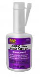 ZAP-O Xtra Foam Safe CA 20-gram Bottle
