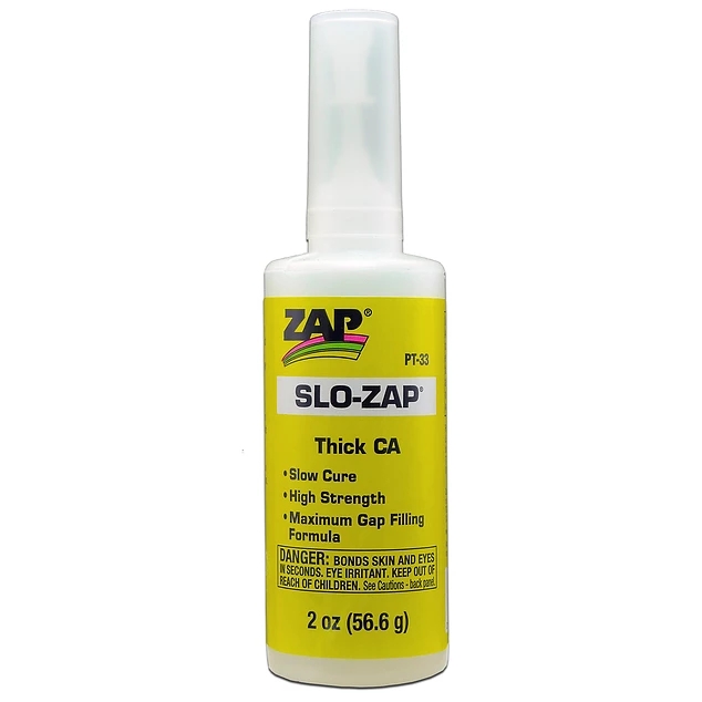 Slo-Zap (Thick) 2oz Bottle (Yellow Label)