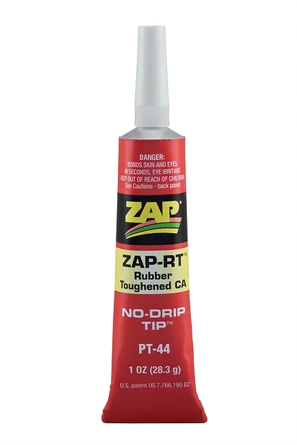 Zap-RT Rubber Toughened CA 1oz Tube 
