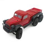 Sport 1/18 Tetra18 K1 6X6 RTR Scale Mini Crawler, Maroon