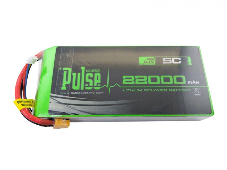 PULSE 3S 22000mAh 11.1V 5C Charging Power Bank - Not Designed for Flight