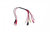 5-Function Mini/Micro Charge Adapter to Male 4mm Bullets