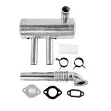 New Pitts Muffler Set 40-80CC (DLE55/50 DLA56 DA50 EME55) 