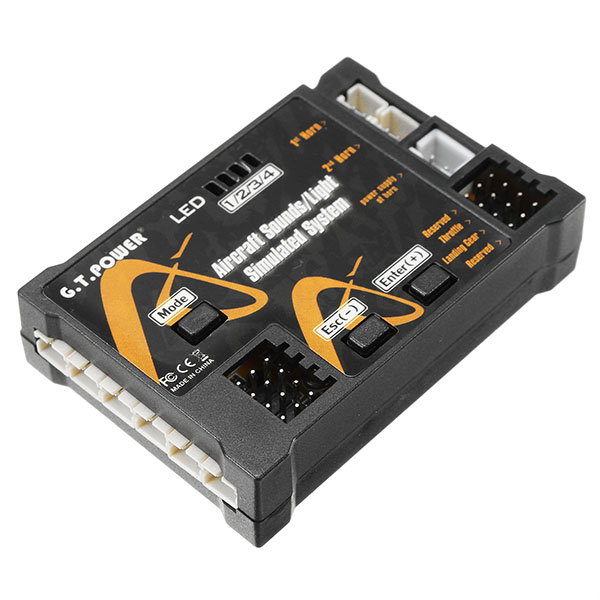 GT Power Aircraft Simulated Sounds Light System V2 For RC Airplane