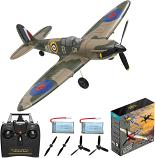 VOLANTEXRC Spitfire 4-CH Ready to Fly (RTF) for Beginners with Xpilot Stabilization System