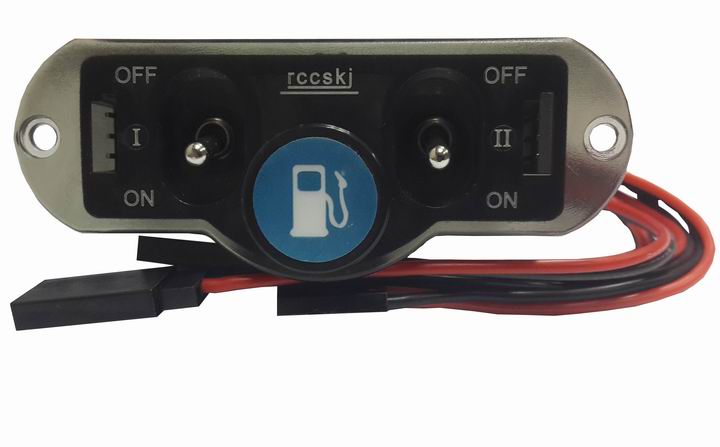 Dual Power Switch w/Charge Ports & Fuel Dot