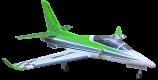 TAFT-HOBBY VIPER V3 90MM EDF JET 6S PNP GREEN VERSION