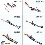 ESC (10A 20A 30A 40A) E-Power for RC Electric Airplane, Heli or Drone Models