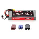 Venom Drive 50C 2S 5000mAh 7.4V LiPo Hardcase ROAR Battery with UNI 2.0 Plug
