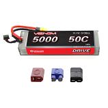 Venom DRIVE 50C 3S 5000mAh 11.1V LiPo Hardcase Battery with UNI 2.0 Plug 