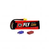 Fly 30C 3S 3200mAh 11.1V LiPO Battery w/ Universal 2.0 Plug 
