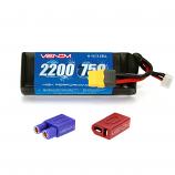 Venom 75C 3S 2200mAh LiPo Battery with Universal 2.0 Plug
