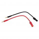XT150 to 4mm Banana Plug Battery Charge Cable 